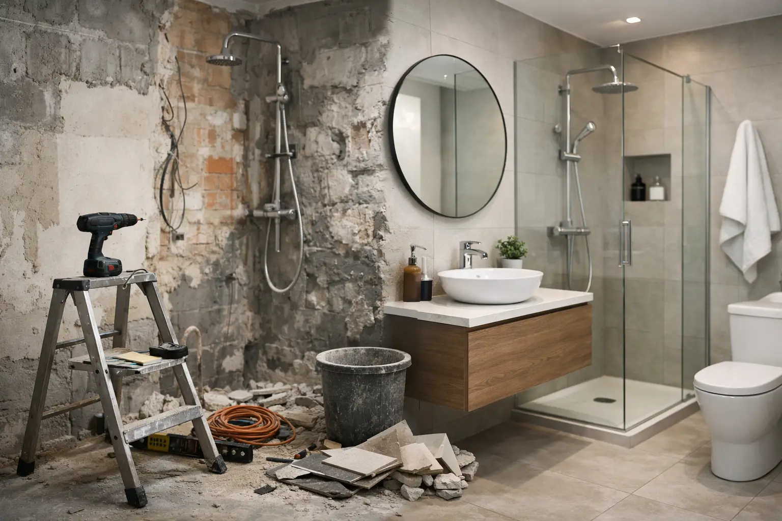 Priseksempel: renovering av bad i leilighet