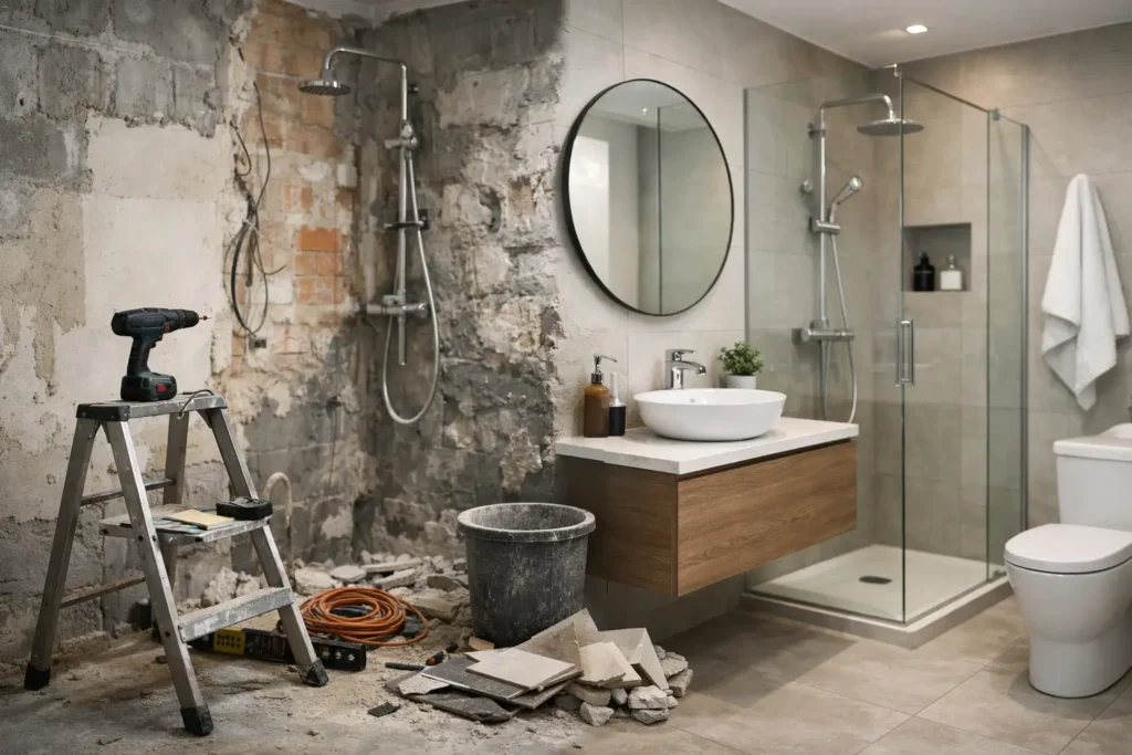 Priseksempel: renovering av bad i leilighet