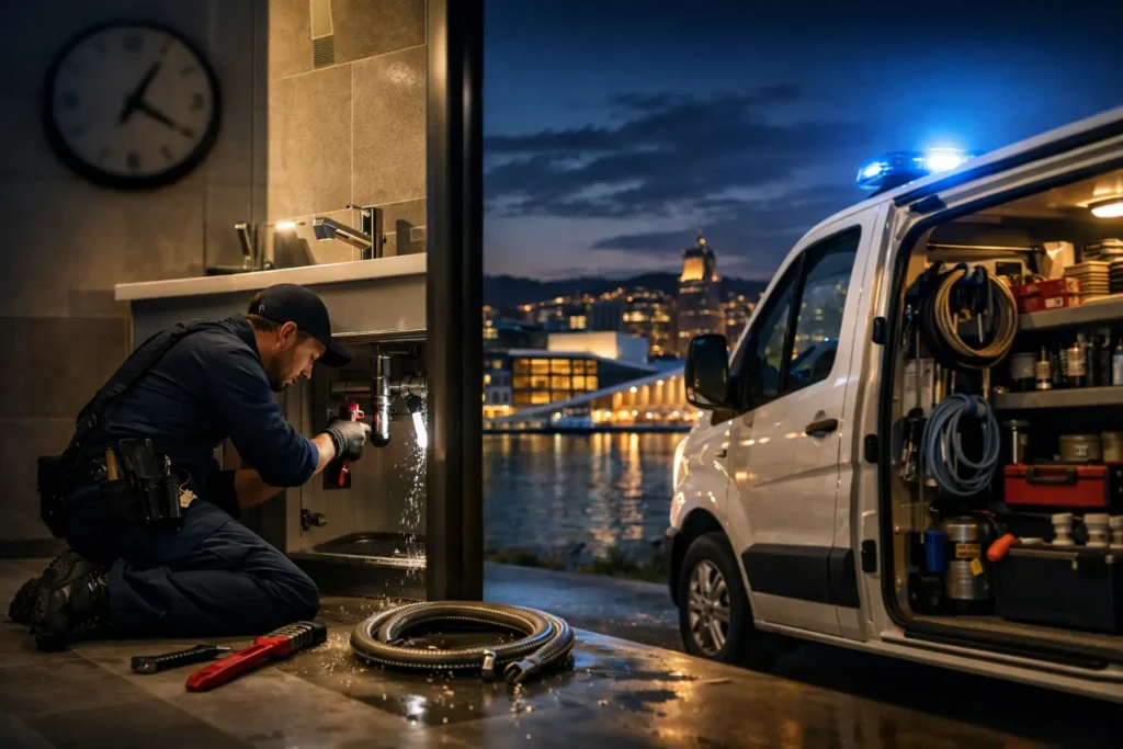 Rørleggervakt Oslo døgnåpen - når minuttene teller